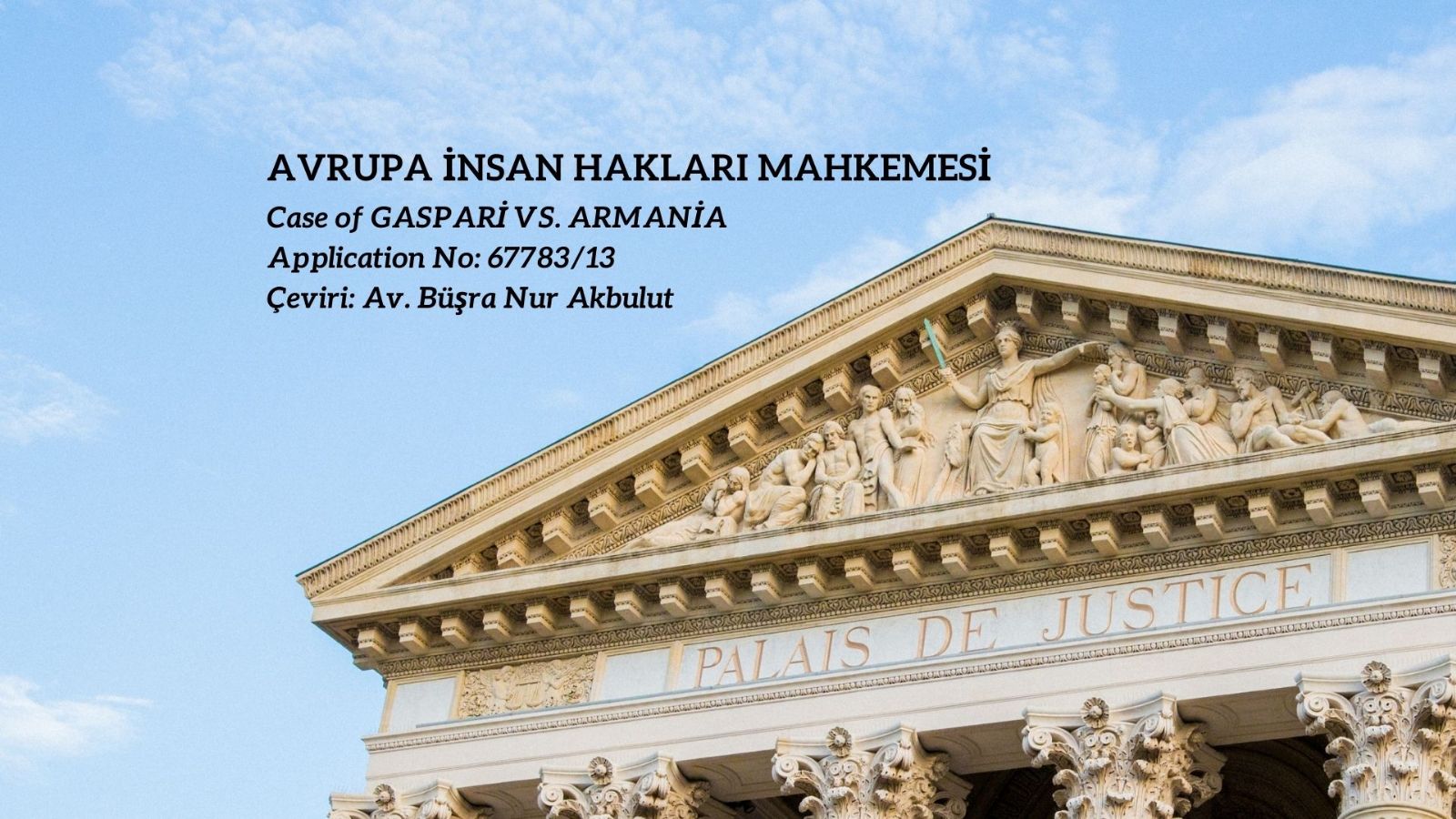 AİHM Karar Çevirileri